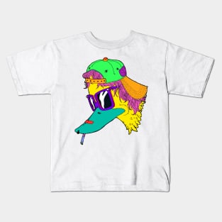 A Chill Bill Head Kids T-Shirt